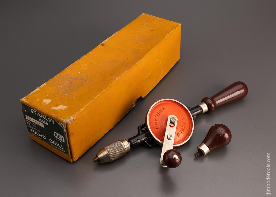 STANLEY No. 803 Hand Drill Mint in Box - 99513