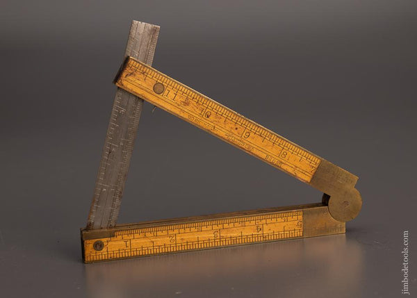 Crisp, Fine CHAPIN STEPHENS CO. No. 036 Combination Rule, Level & Clinometer - 99542