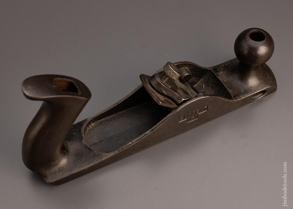 Well-used Rare SARGENT No. 161 Solid Iron Scrub Plane - 99603