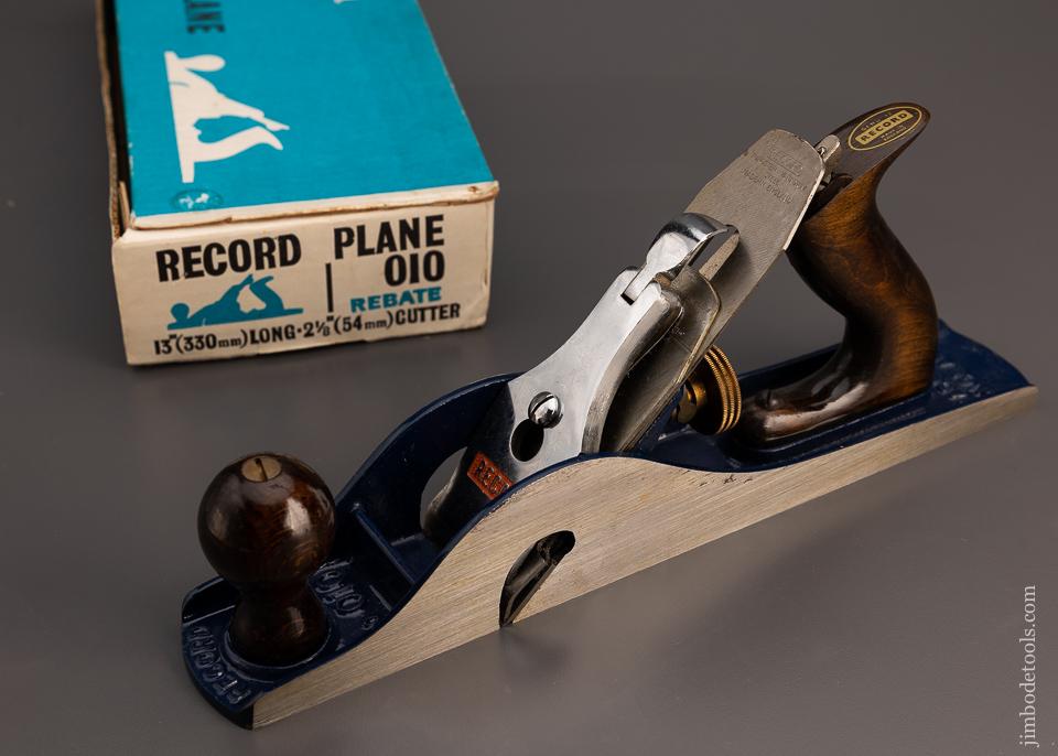 RECORD No. 010 Rebate Plane Mint in Box - 99609