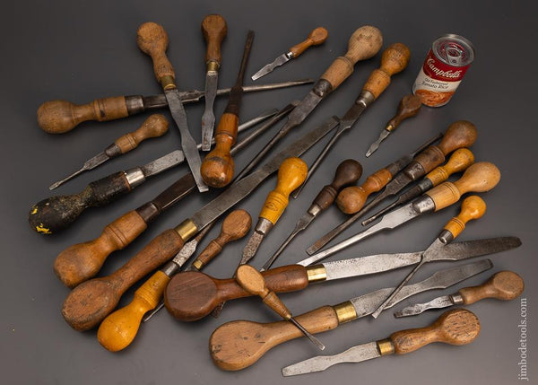 Collection of 26 English Turnscrews - 99610