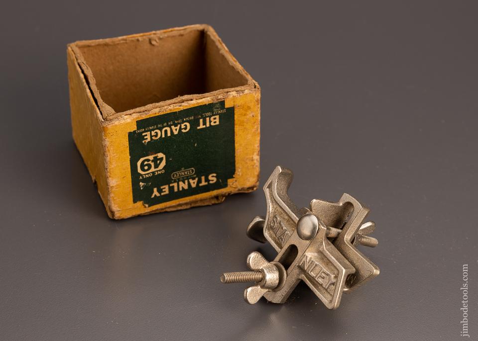 STANLEY No. 49 Bit Gauge Mint in Box - 99612