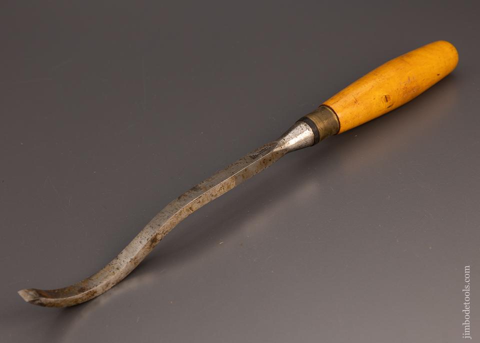 1/2 x 15 1/2 Boxwood Swan Neck Mortise Chisel I. SORBY - 99620