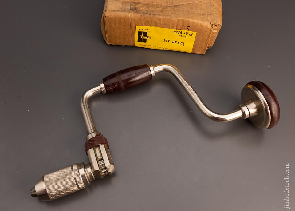 STANLEY No. 945 Bit Brace Mint in Box 10 Inch - 99638
