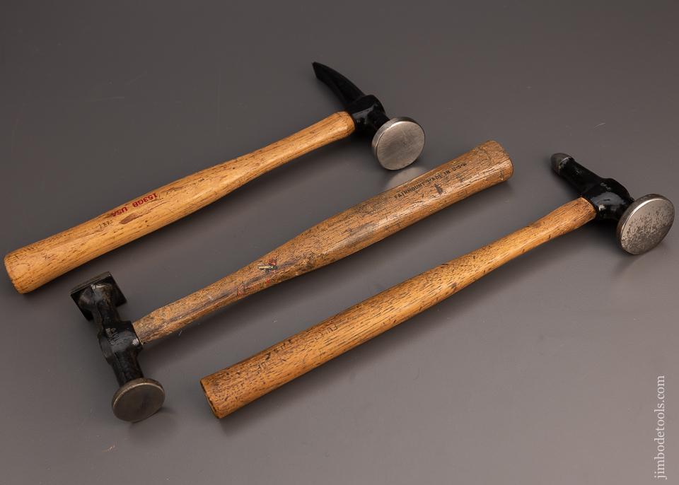 Near Mint Set of 3 Body Hammers Bumping Hammer - 99651