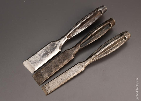 CRESCENT TOOL CO. 3 Piece Heavy Chisel Set - 99655