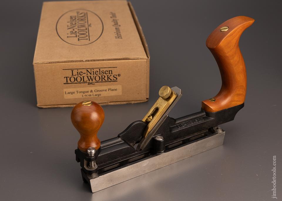 LIE NIELSEN No. 48 Large Tongue & Groove Plane Near Mint in Box - 99706