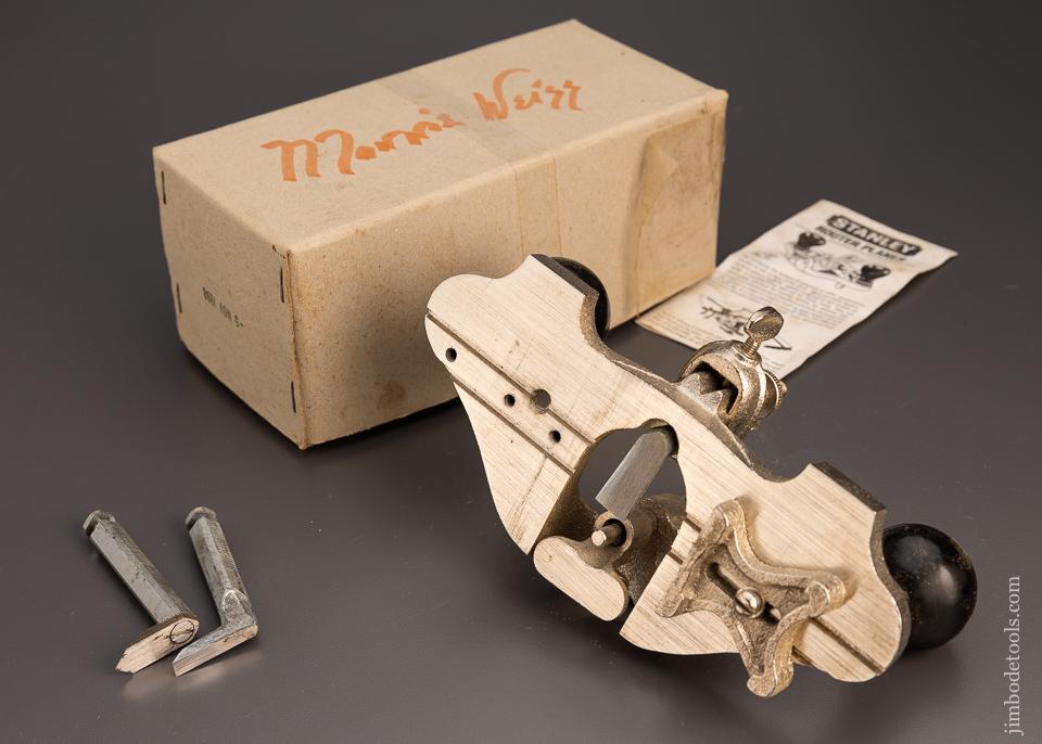 100% Complete! STANLEY No. 71 Router Plane Mint in Box - 99719