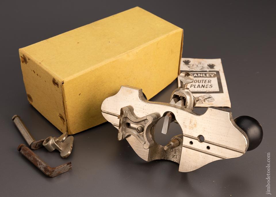 100% Complete! STANLEY No. 71 Router Plane Mint in Box - 99720