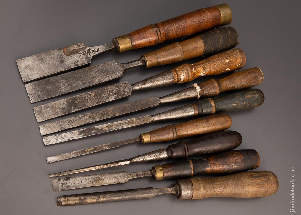 7 Good Chisels & 2 Gouges - 99732