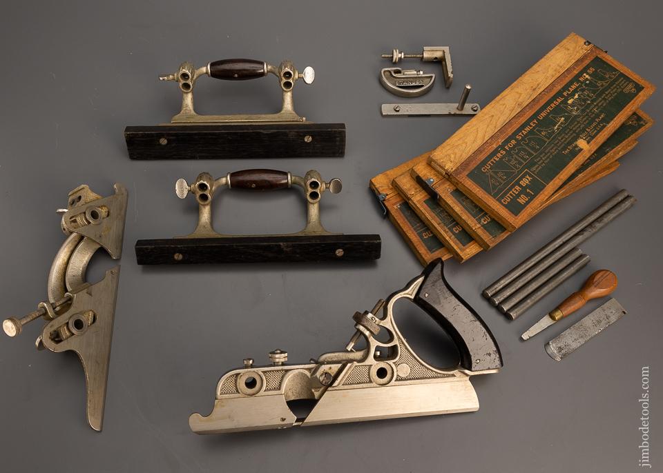 Extra Fine and 100% Complete STANLEY No. 55 Combination Plane SWEETHEART - 99737
