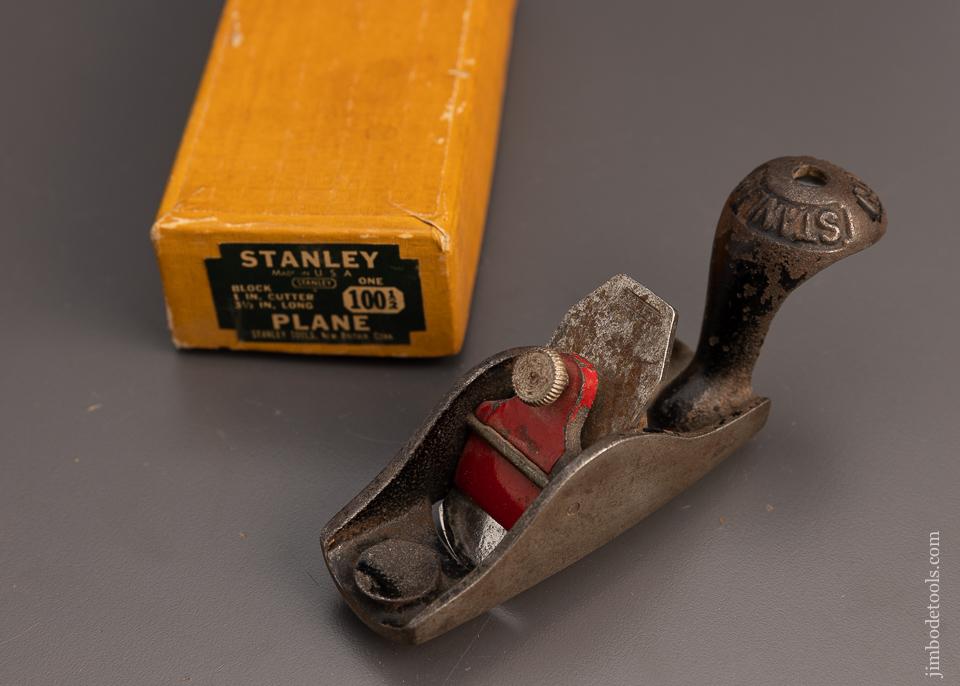 STANLEY No. 100 1/2 Round Bottom Block Plane - 99741