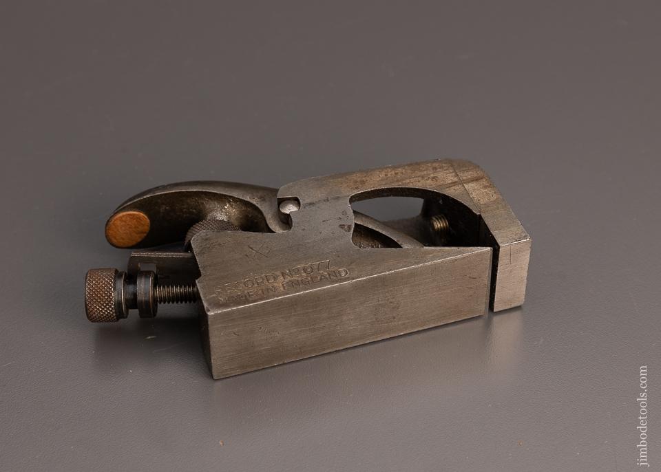 RECORD Bull Nose Rabbet Plane Extra Fine 99744 Jim Bode Tools