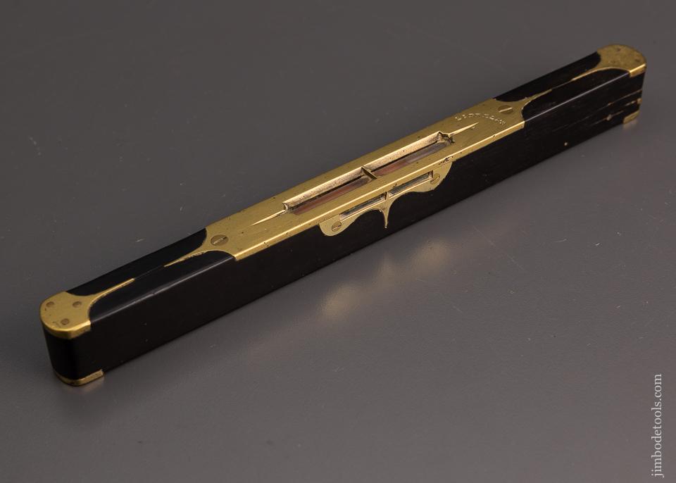 Ornate Ebony & Brass Scottish Level by LIDDELL’S - 99806