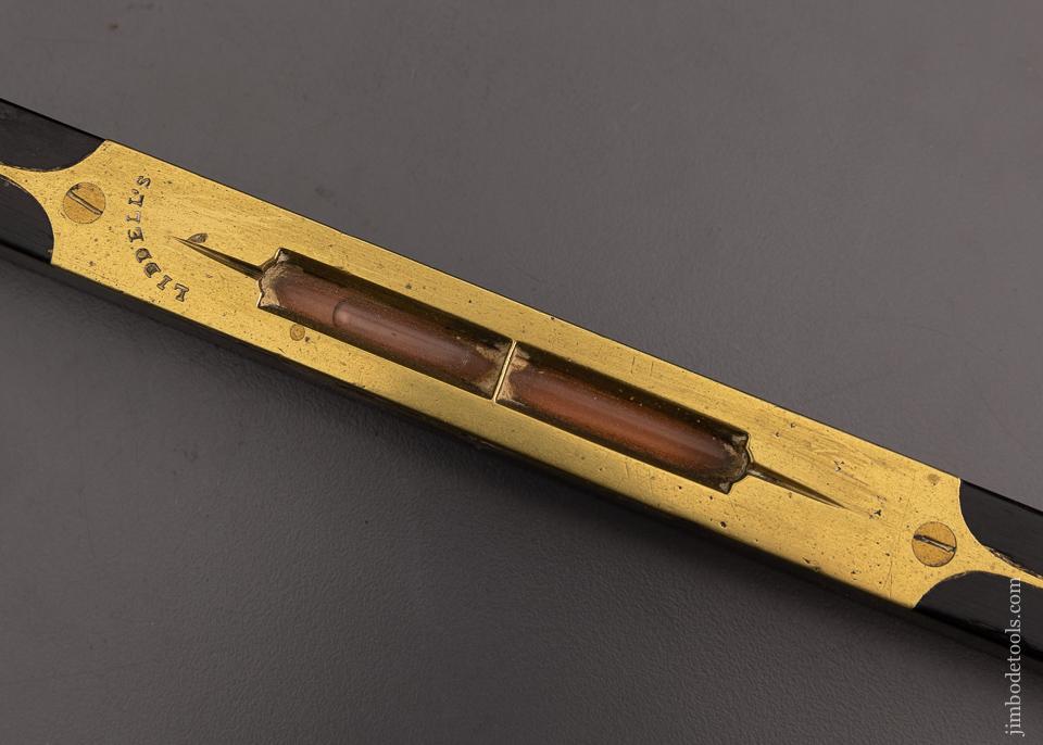 Ornate Ebony & Brass Scottish Level by LIDDELL’S - 99806