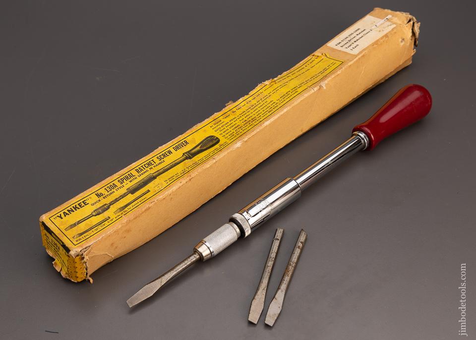 STANLEY No. 131A Drill with 3 Bits In Original Box - 99832