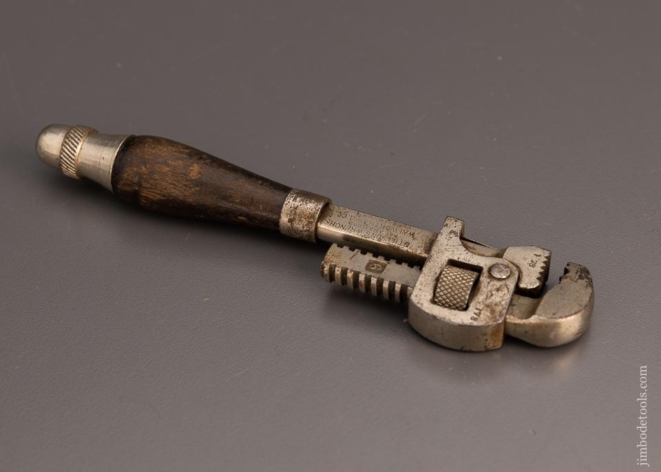 Rare Combination Tool Wrench and Screwdriver WALWORTH Patent 1882 Tiny 6 Inch Fine - 99845
