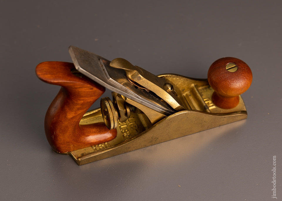 Rare and Discontinued Bronze LIE NIELSEN No. 1 Smooth Plane - 99847