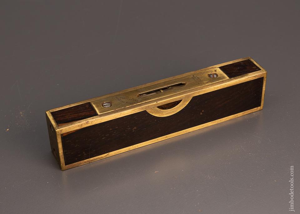 Fine 6 1/2 Inch STRATTON BROTHERS Rosewood Level - 99867