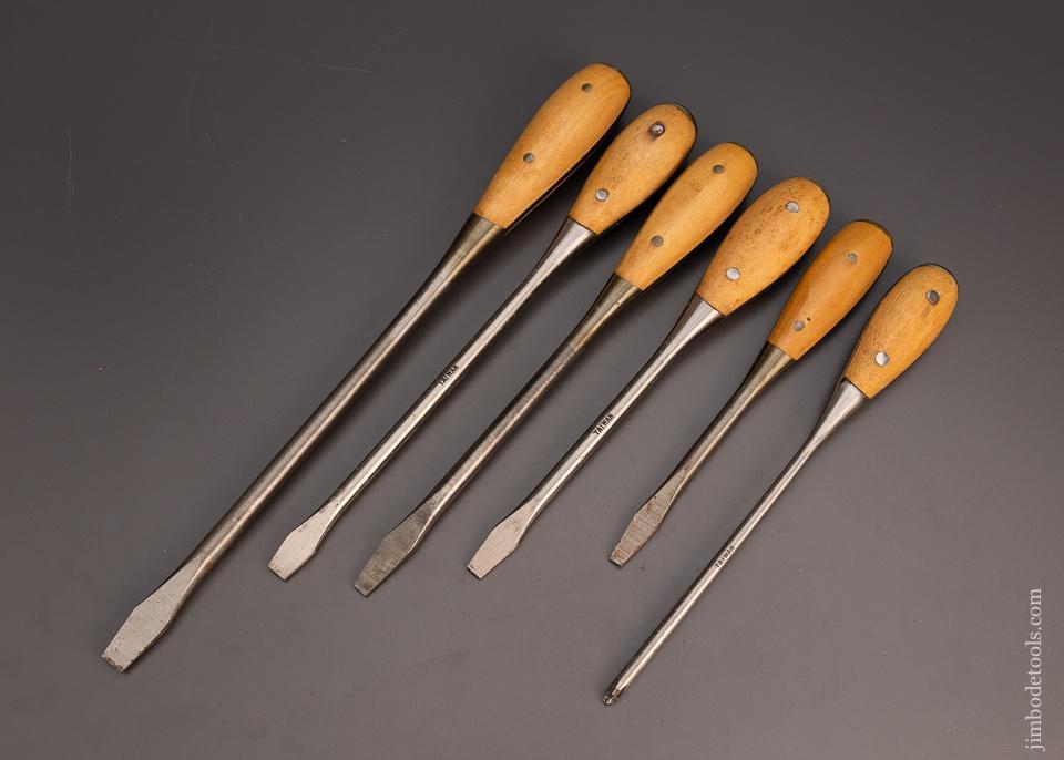 6 Cabinet Maker’s Screwdrivers -99872
