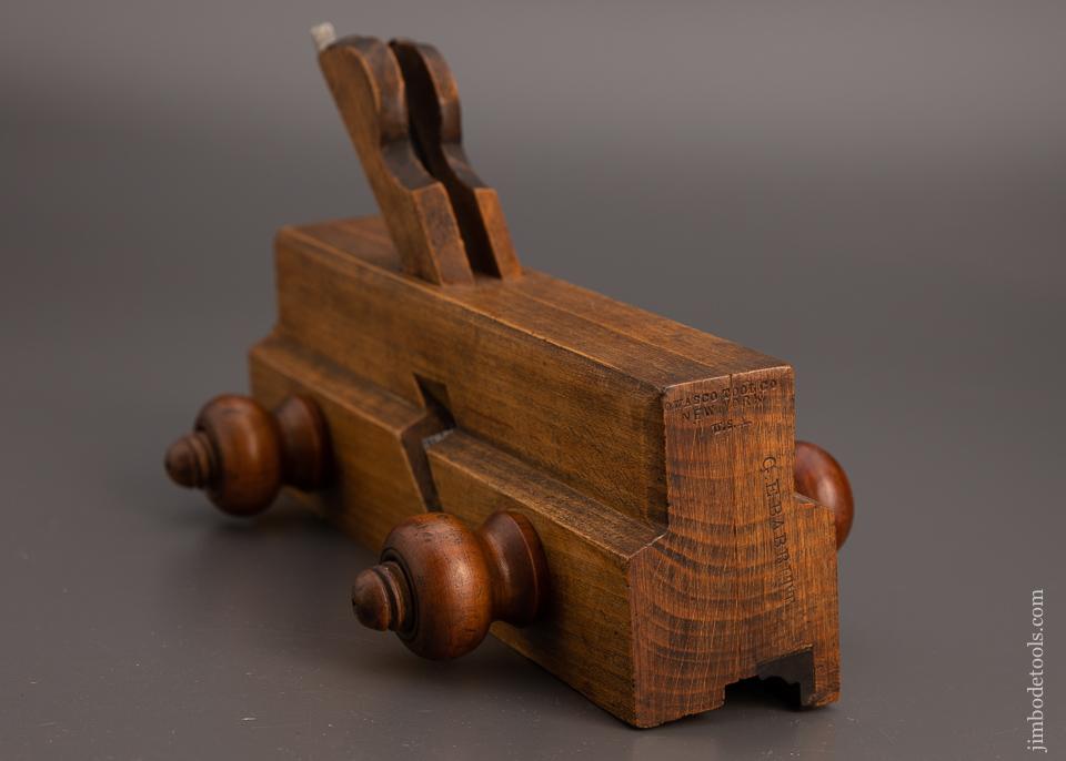 Screw Arm Double Sash Plane with Ebony Boxing by OWASCO TOOL CO. - 99874