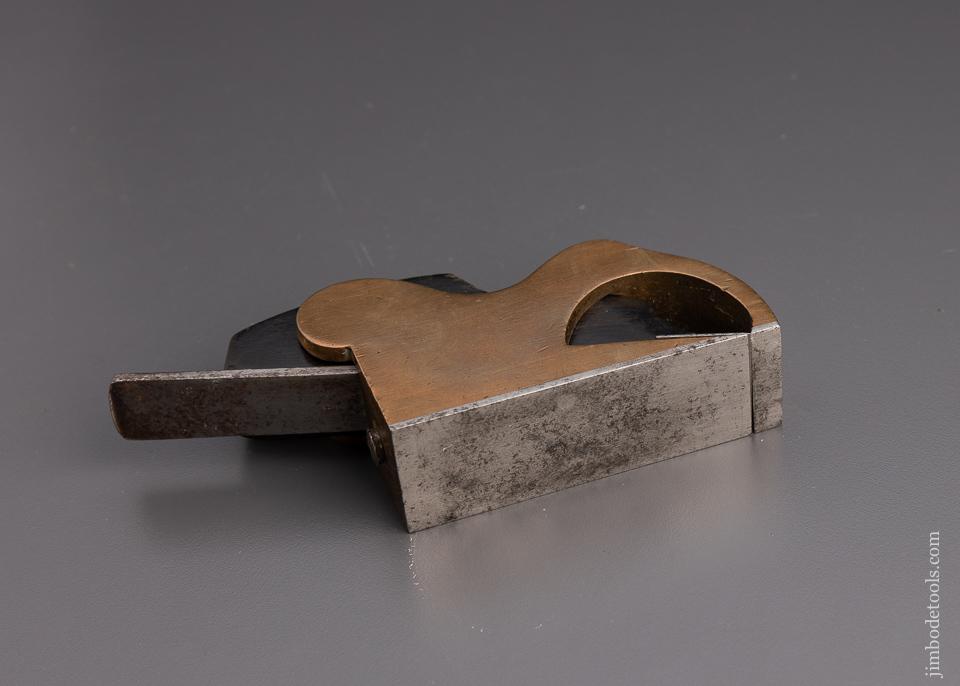 PRESTON Brass & Ebony Bullnose Plane - 99882