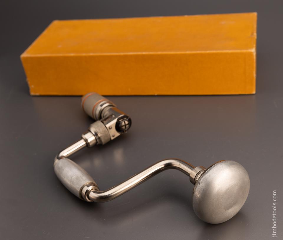 STANLEY No. 923A 8 inch Aluminum Bit Brace in Original Box - 99890