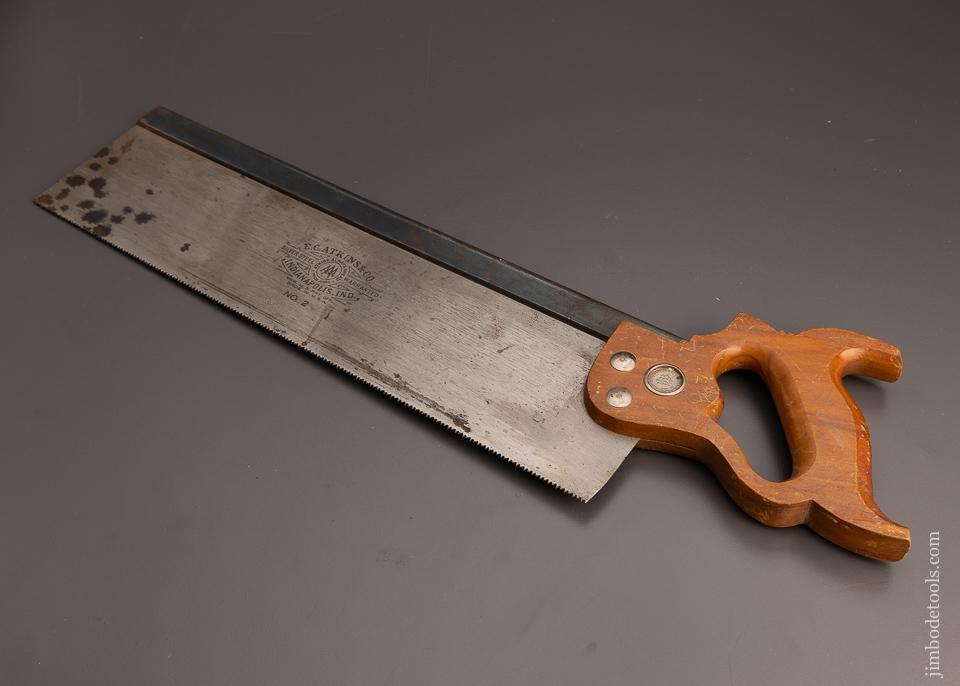 Near Mint ATKINS No. 2 Carcass Saw 16 Inch - 99918
