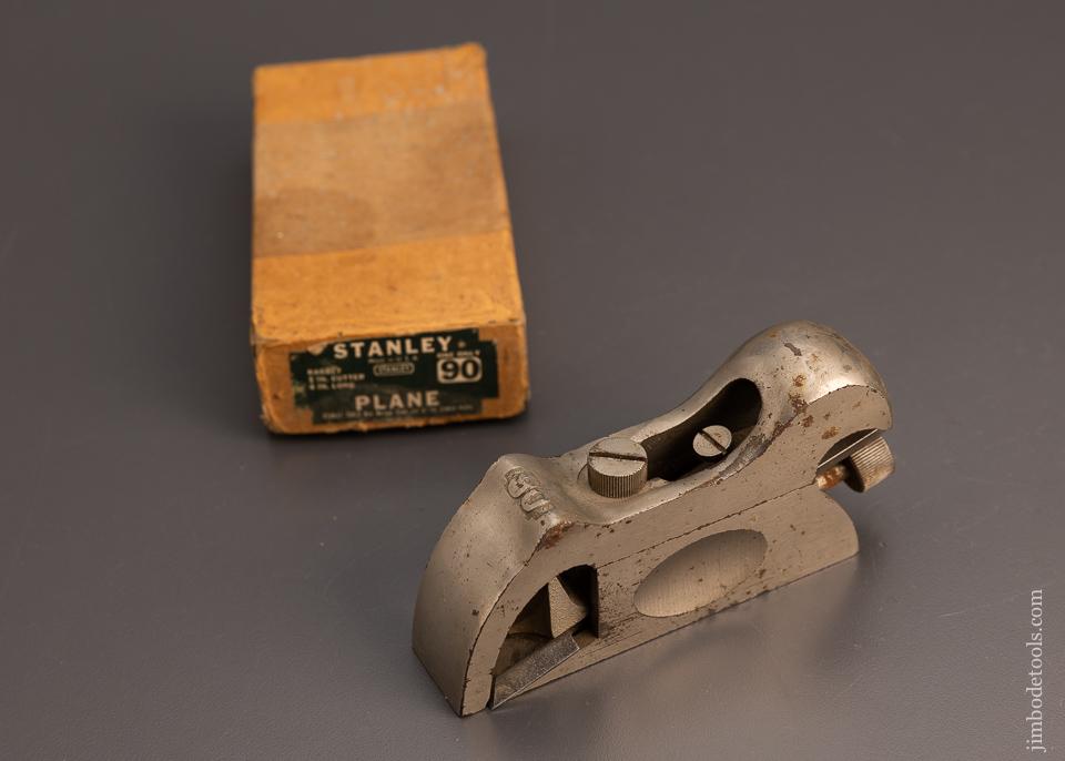 STANLEY No. 90 Bull Nose Rabbet Plane in Original Box - 99921