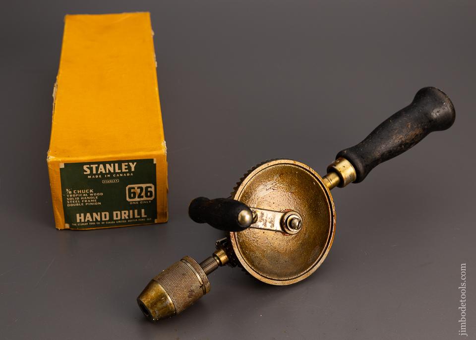 STANLEY No. 626 Hand Drill Unused in Original Box - 99942