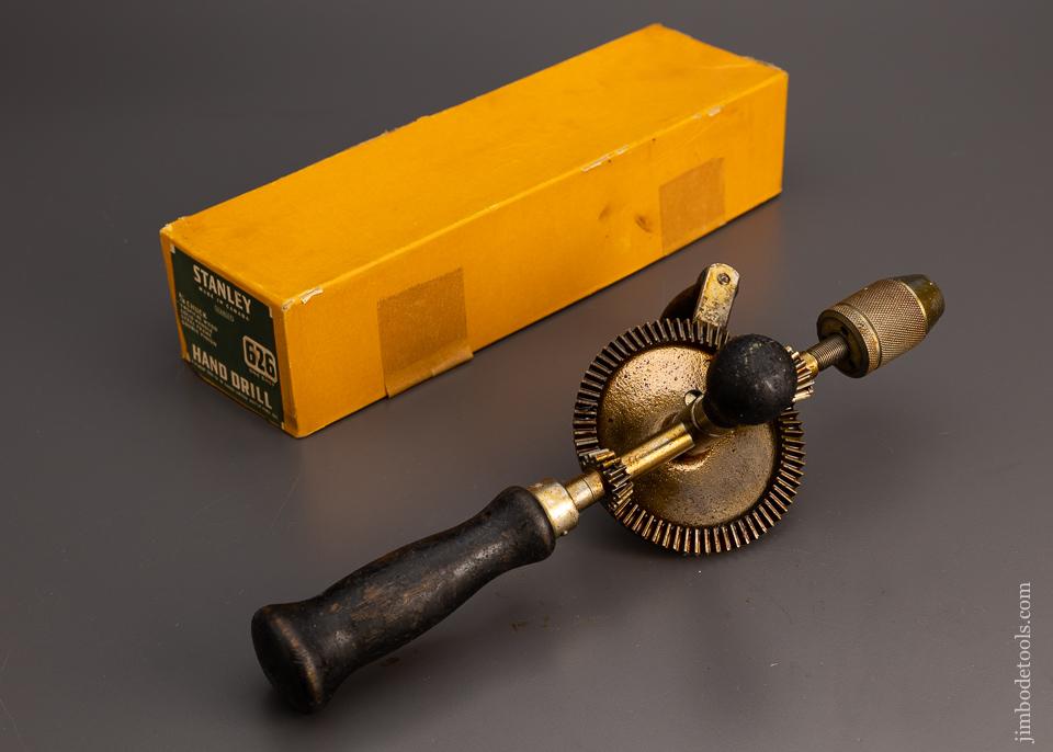 STANLEY No. 626 Hand Drill Unused in Original Box - 99942