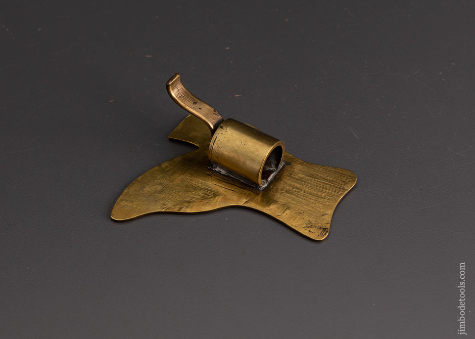 Awesome Brass Mantle Top Spill Holder - 99945