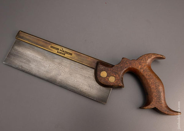 Fine HILL LATE HOWEL Brass Back Dovetail Saw - 99950