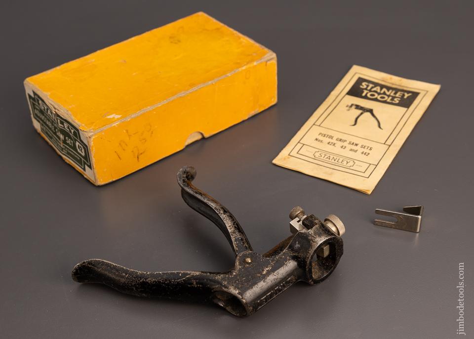 STANLEY No. 42X Adjustable Saw Set in Box - 99952