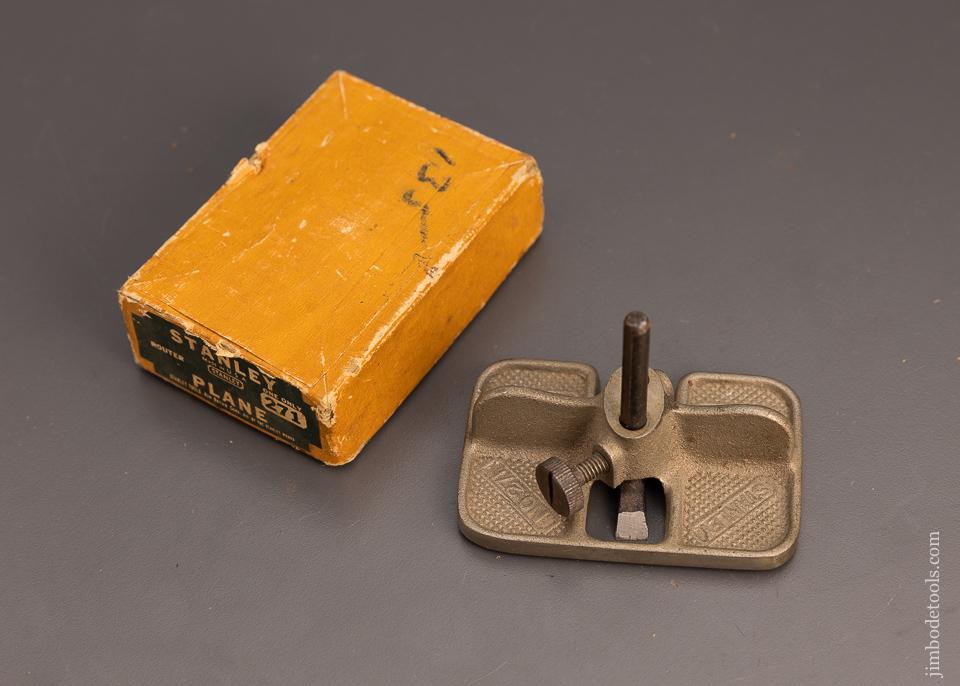 STANLEY No. 271 Router Near Mint in Box - 99963