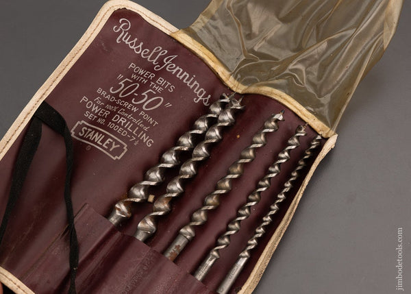 Rare Set of STANLEY RUSSELL JENNINGS Bits Fine - 99974