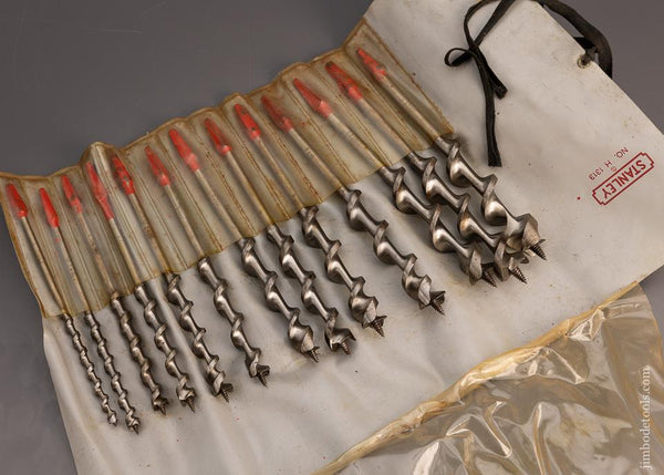 Near Mint STANLEY IRWIN Style Auger Bit Set - 99975