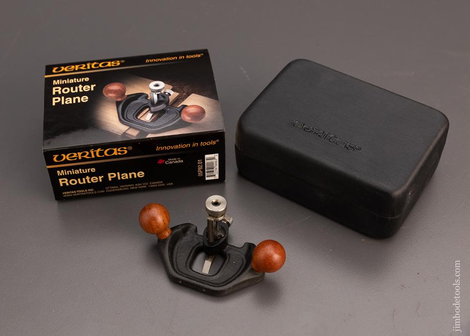 Veritas Mini Router VERITAS Miniature Router Plane in Box -- 99994 – Jim Bode Tools