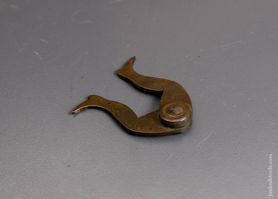 Excellent 1 7/8 inch Brass Lady Leg Calipers - EXCELSIOR 96056