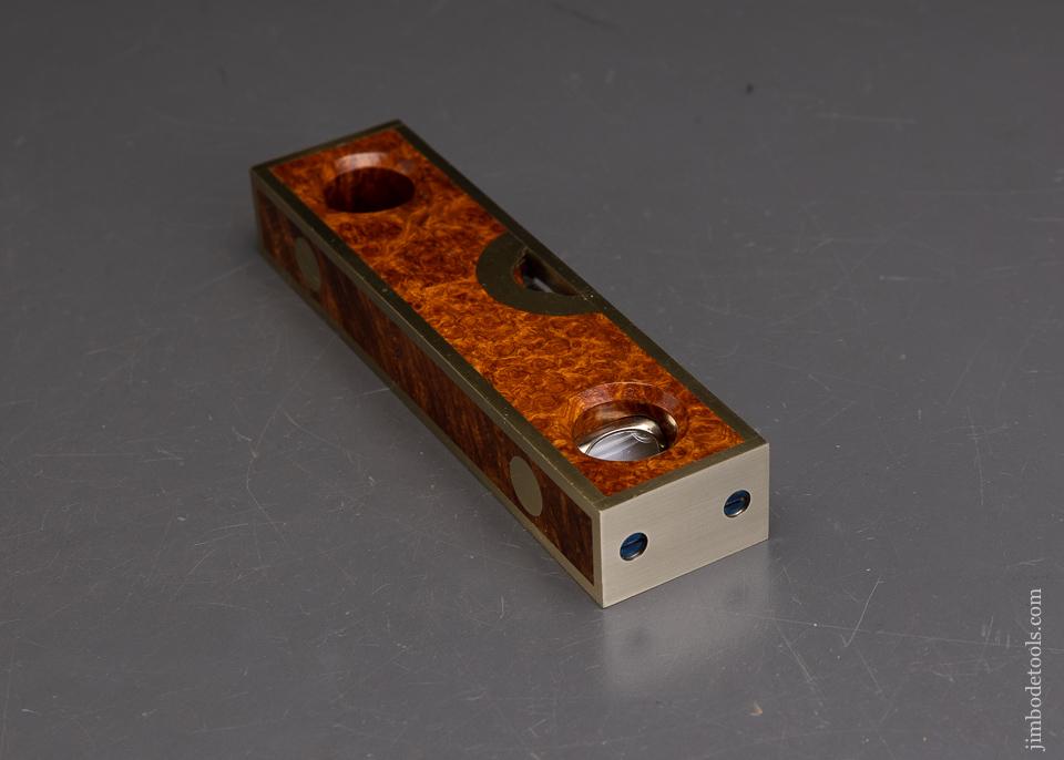 Stunning Amboyna Burl STRATTON BROS. Level by BARRY WEAVER - EXCELSIOR 95997