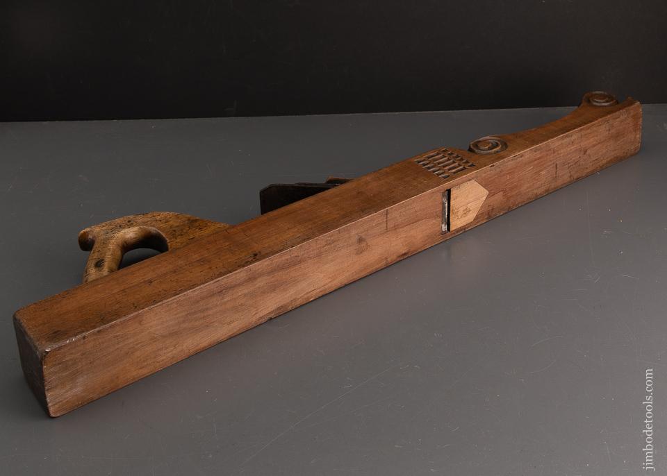 Lovely Carved 27 inch French Jointer Plane - EXCALIBUR 8