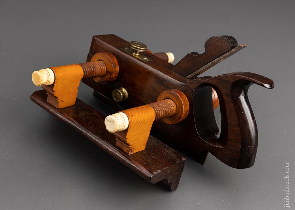 Drop Dead Gorgeous Rosewood Plow Plane with all the Fancy Trimmings by CASEY & CO. AUBURN N.Y. - EXCELSIOR 94172