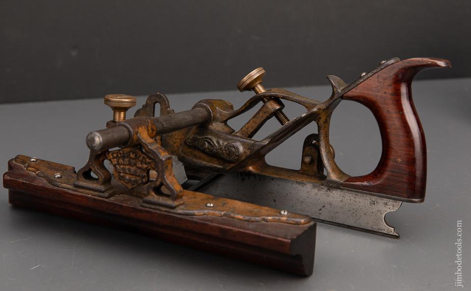 Extra Fine! MAYO September 14, 1875 Patent Plow Plane with One Iron - EXCELSIOR 94626