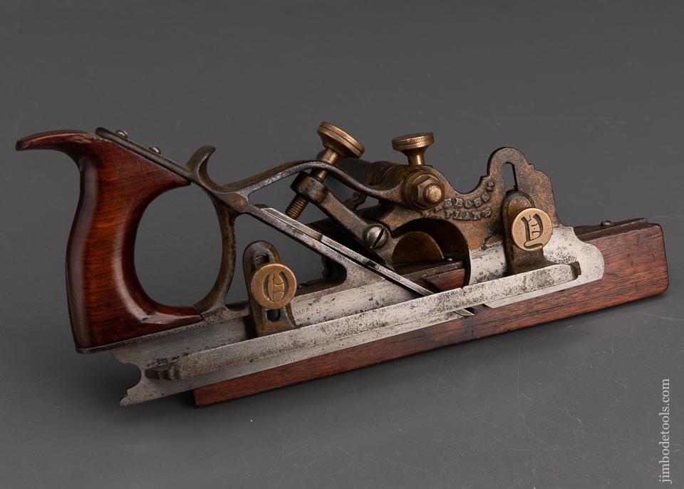 Extra Fine! MAYO September 14, 1875 Patent Plow Plane with One Iron - EXCELSIOR 94626