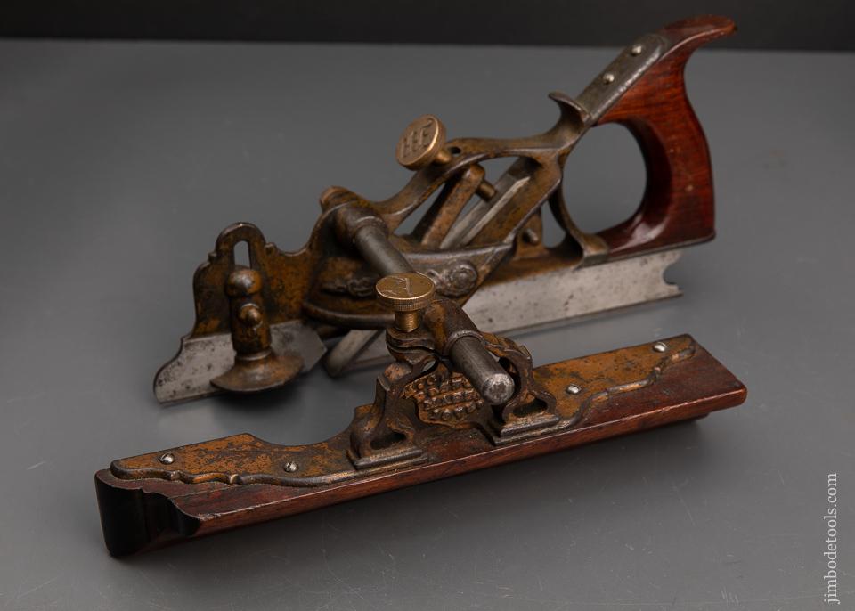 Extra Fine! MAYO September 14, 1875 Patent Plow Plane with One Iron - EXCELSIOR 94626