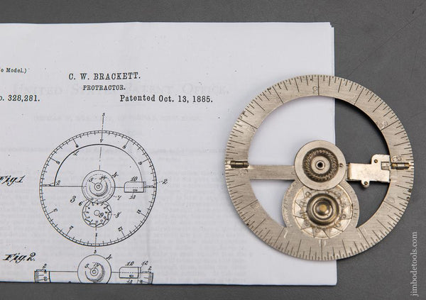 Rare Patented Folding Traveler Ca. 1885 - EXCELSIOR 94983