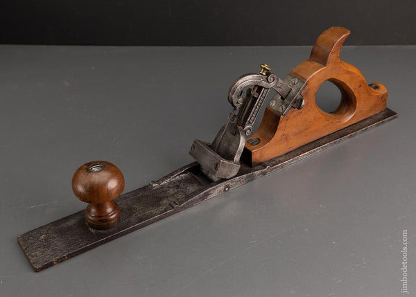 CHARDOILLET Patent Variable Pitch Jointer Plane circa 1852 RARE! - EXCALIBUR 10