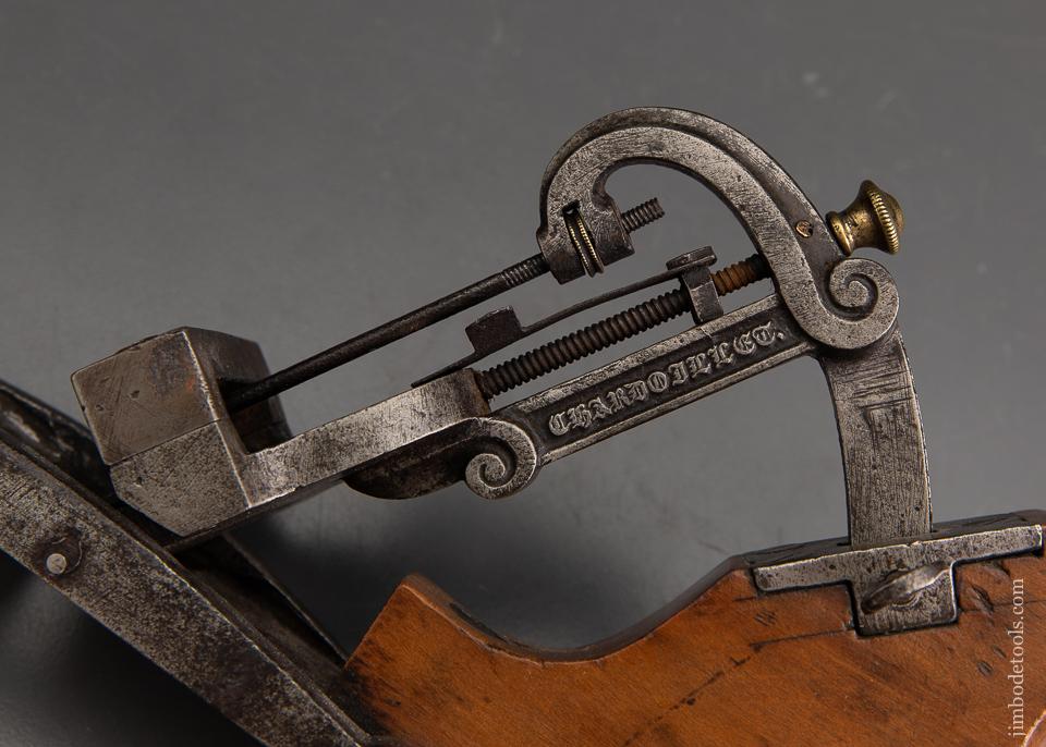 CHARDOILLET Patent Variable Pitch Jointer Plane circa 1852 RARE! - EXCALIBUR 10
