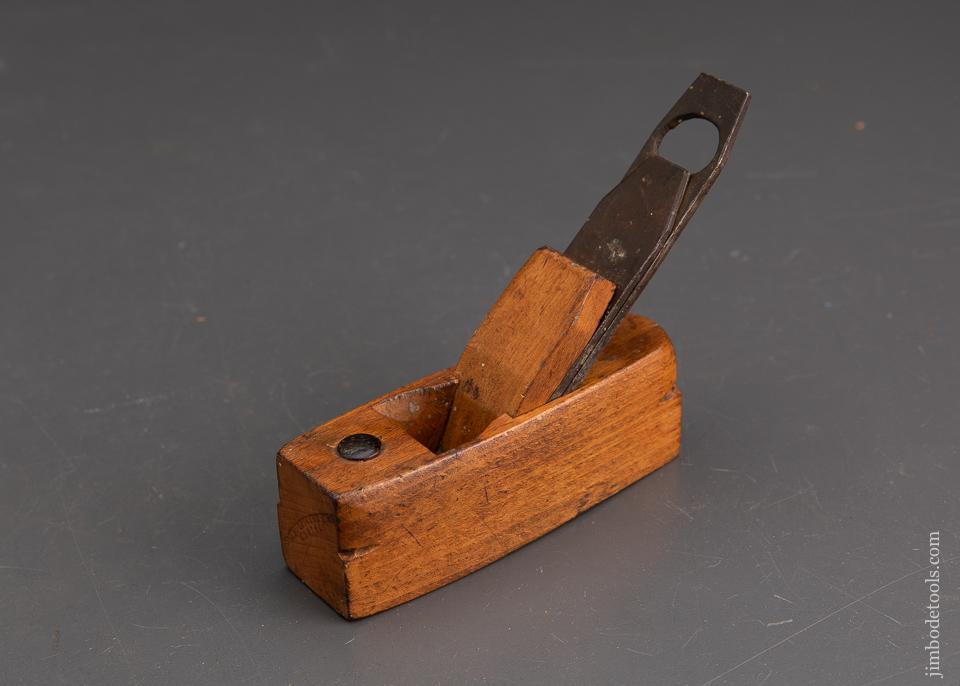 Miniature Smooth Plane by A&J WILKINSON BOSTON CIRCA 1842-1973 RARE - EXCALIBUR 21