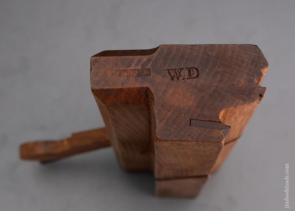 The FINEST 18th Century Complex Molding Plane by I. SLEEPER - EXCALIBUR 26